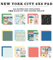 Carta Bella Paper Pad 6x6" - New York